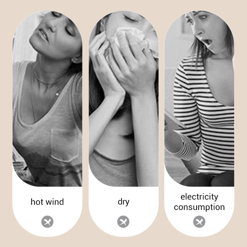 ⚡Promozione dell'ultimo giorno 50% di sconto + spedizione gratuita❄️Mini ventilatore da tavolo con oscillazione automatica