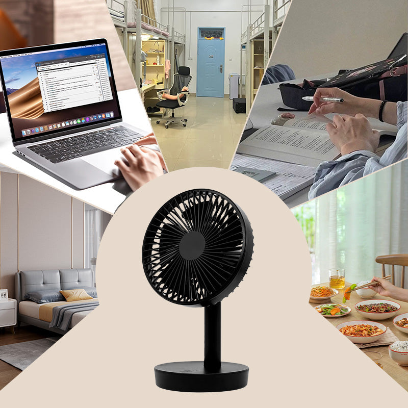 ⚡Promozione dell'ultimo giorno 50% di sconto + spedizione gratuita❄️Mini ventilatore da tavolo con oscillazione automatica