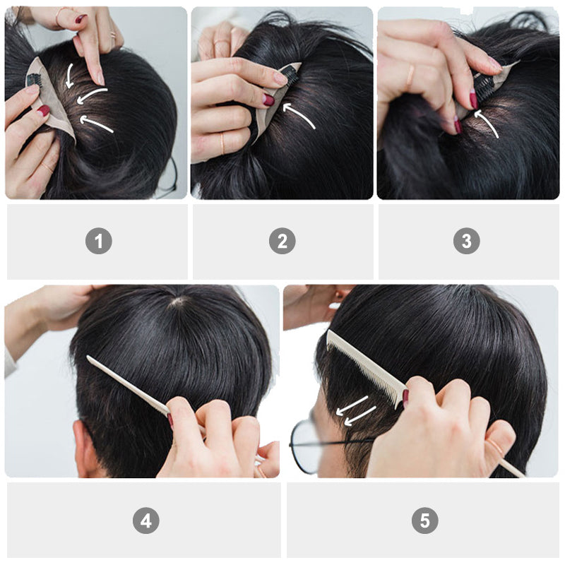 🎉ŽHAVÝ VÝPRODEJ 2025 SLEVA 50 %🎉Pánské náhradní paruky nad hlavou