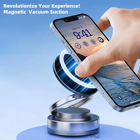 ⏳Limited-time off⏰360° Adjustable Vacuum Magnetic Phone Holder📱🚗