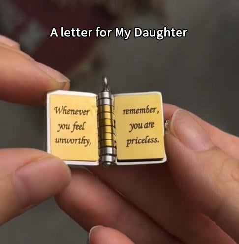 🎨 DERNIER JOUR DE PROMOTION - 50 % DE RÉDUCTION💜Collier livre « Ma Petite Étoile » pour ma fille, cadeau d'anniversaire ou de remise de diplôme, bijou d'amour