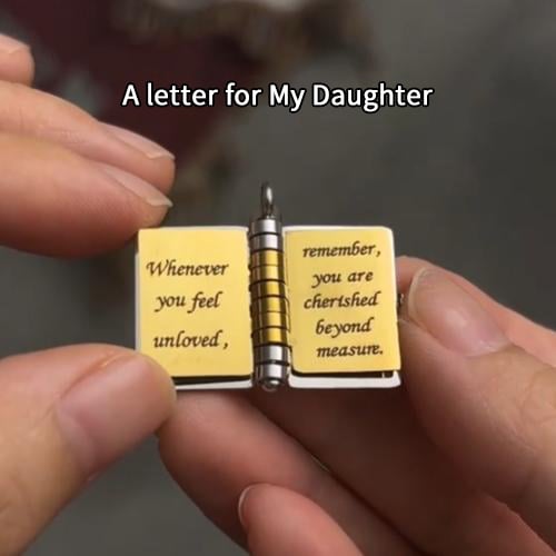 🎨 DERNIER JOUR DE PROMOTION - 50 % DE RÉDUCTION💜Collier livre « Ma Petite Étoile » pour ma fille, cadeau d'anniversaire ou de remise de diplôme, bijou d'amour