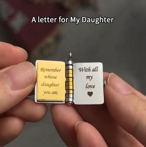 🎨 DERNIER JOUR DE PROMOTION - 50 % DE RÉDUCTION💜Collier livre « Ma Petite Étoile » pour ma fille, cadeau d'anniversaire ou de remise de diplôme, bijou d'amour