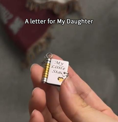 🎨 DERNIER JOUR DE PROMOTION - 50 % DE RÉDUCTION💜Collier livre « Ma Petite Étoile » pour ma fille, cadeau d'anniversaire ou de remise de diplôme, bijou d'amour