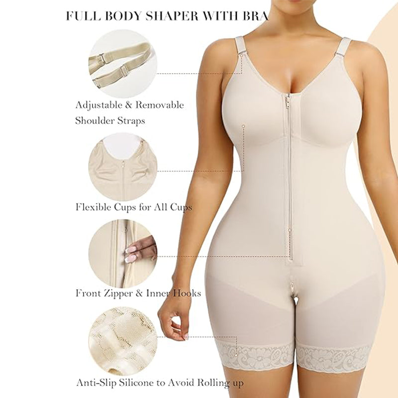 💜 LAST DAY PROMOTION - 50%OFF 💜Women's Tummy Control Butt Lifting Bodysuit