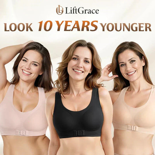 🔥Supportive Wireless Push-Up Bra for All-Day Comfort