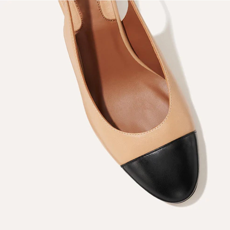 Naiste klassikaline ümara varbaga Slingback pump