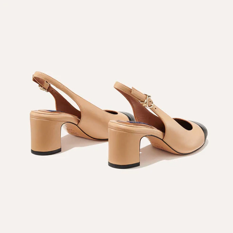 Naiste klassikaline ümara varbaga Slingback pump