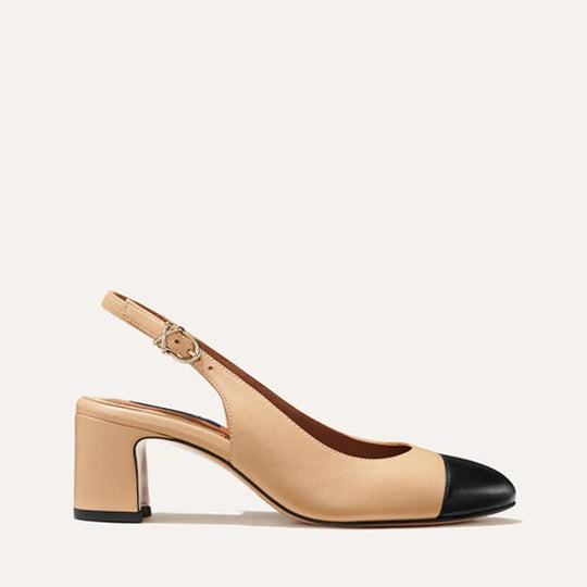 Naiste klassikaline ümara varbaga Slingback pump
