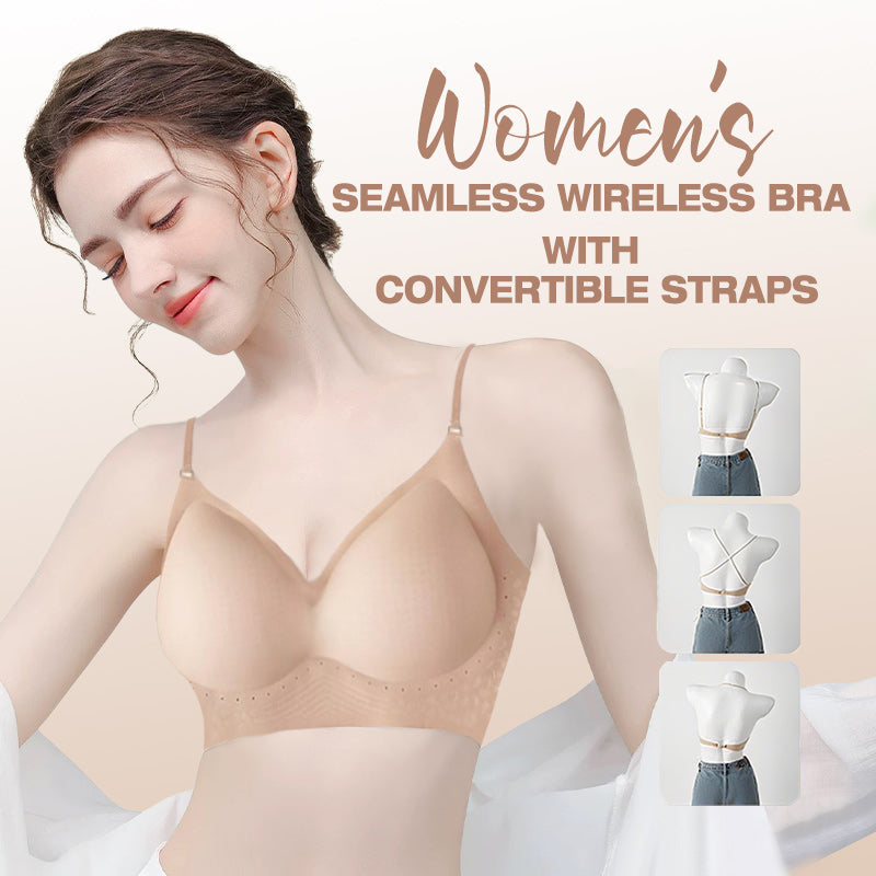 💞Deep V Low Back Backless Bra for A/B/C Cup - Seamless Invisible Bra