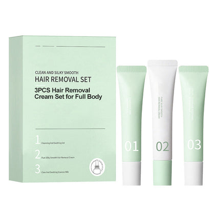 ⏳Limited time 50% discount💥3PCS Hair Removal Cream Set for Full Body
