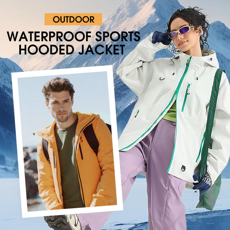 Outdoor Waterproof Sports Hooded Jacket