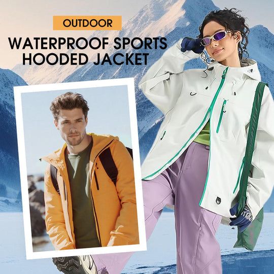 Outdoor Waterproof Sports Hooded Jacket