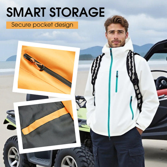 Outdoor Waterproof Sports Hooded Jacket
