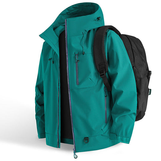 Outdoor Waterproof Sports Hooded Jacket
