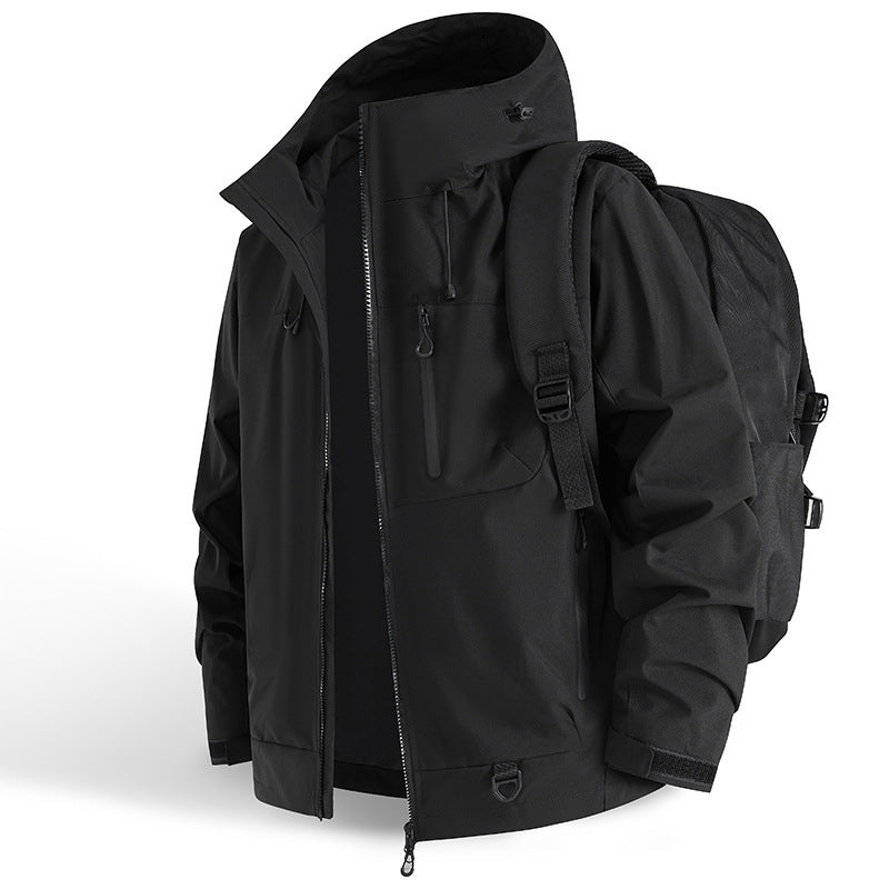 Outdoor Waterproof Sports Hooded Jacket