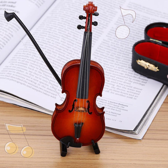 💥PRE 2026 Hot Sale Gift💥Playable Tiny Violin Figurine