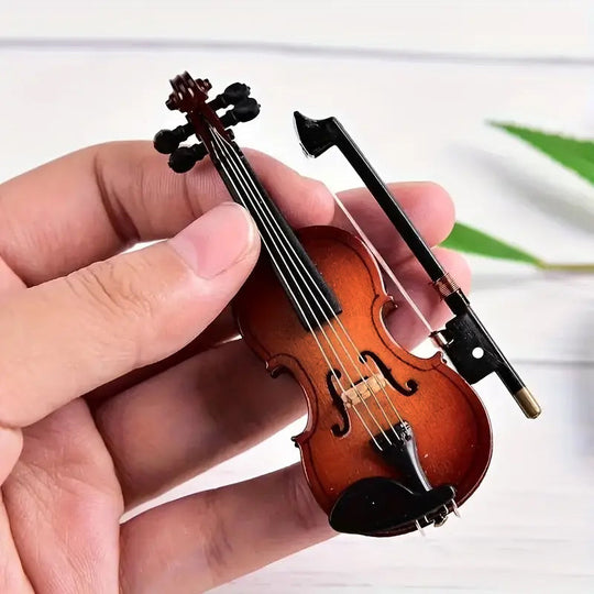 💥PRE 2026 Hot Sale Gift💥Playable Tiny Violin Figurine