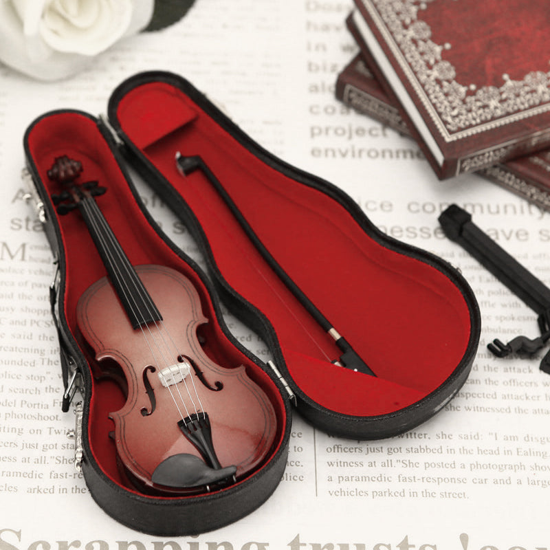 💥PRE 2026 Hot Sale Gift💥Playable Tiny Violin Figurine
