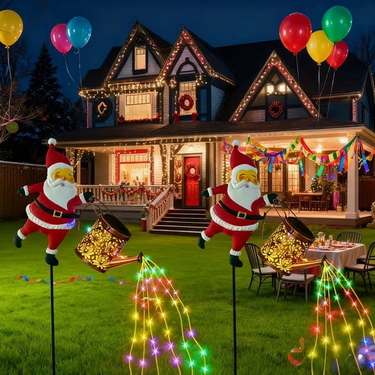 🎅Christmas Sale🎄50K+ SOLD! 🎁✨Christmas Solar Kettle Light & Lantern Garden Decor Collection💕
