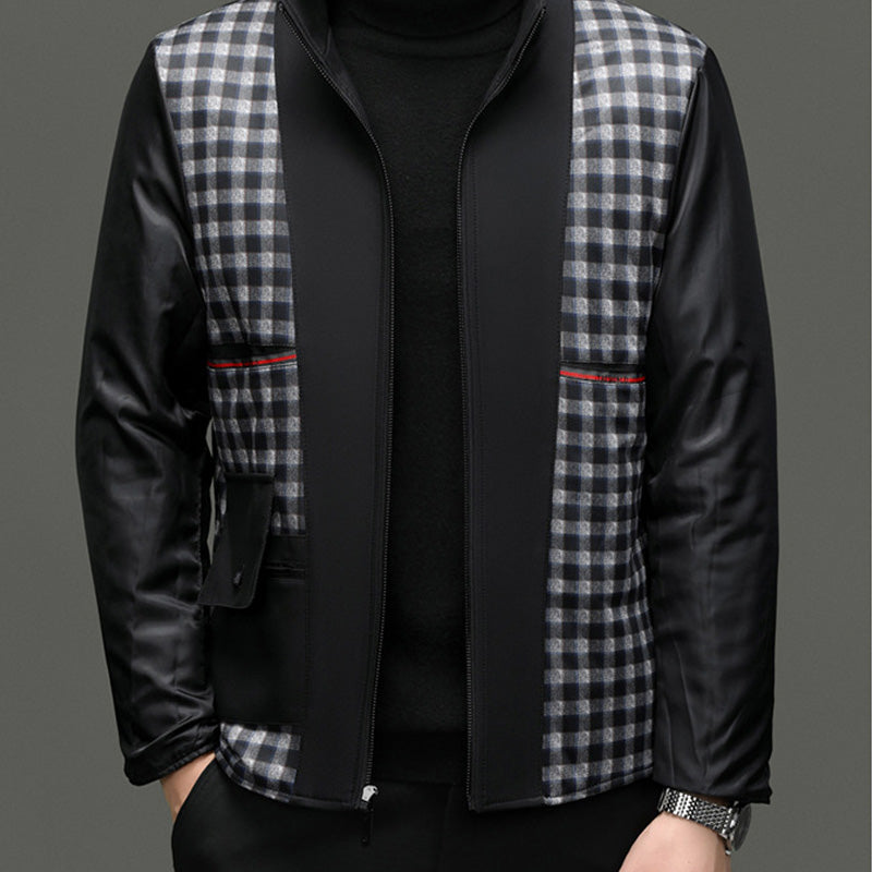 Meeste keskmise pikkusega Trench-mantel eemaldatava siseküljega