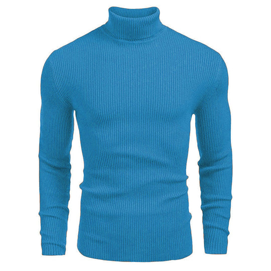 💯 Premium Softness | Men's Soft Knit Turtleneck Sweater