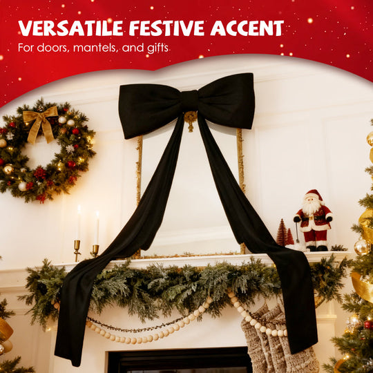🎅🏻Full of Christmas Spirit🌟Extra Large Christmas Bow for Decoration