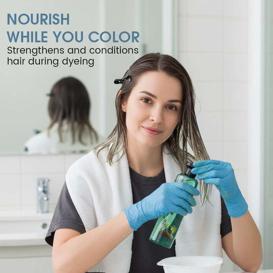 Botanical Essential Oil Hair Dye, Long Lasting Color