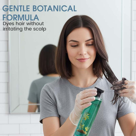 Botanical Essential Oil Hair Dye, Long Lasting Color