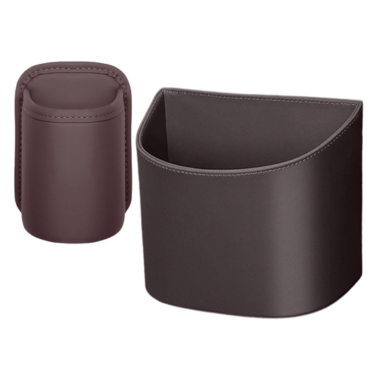 🥳2026 HOT SALE🥳💞95K+ SOLD!🚗🧺 50% OFF! Leather Car Door Cup Holder – Wide‑mouth opening, easy reach for drinks & phone. Clip‑on secure fit. PU leather, tough & stylish. 🛡️✨