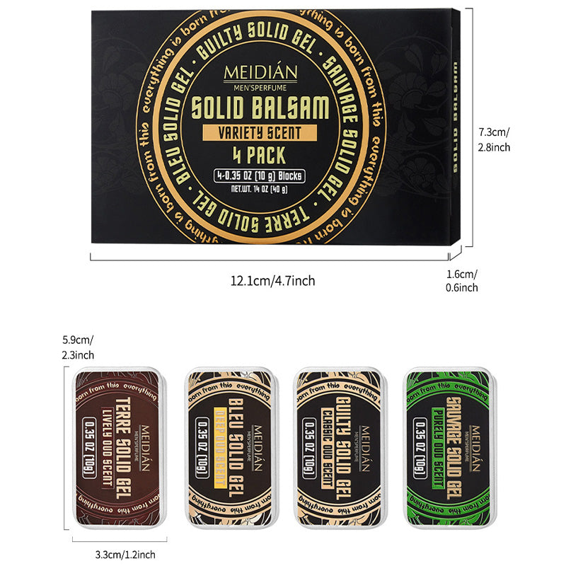 🔥1 Set (4 PCS)🔥Long-Lasting & Portable Fragrance Balm