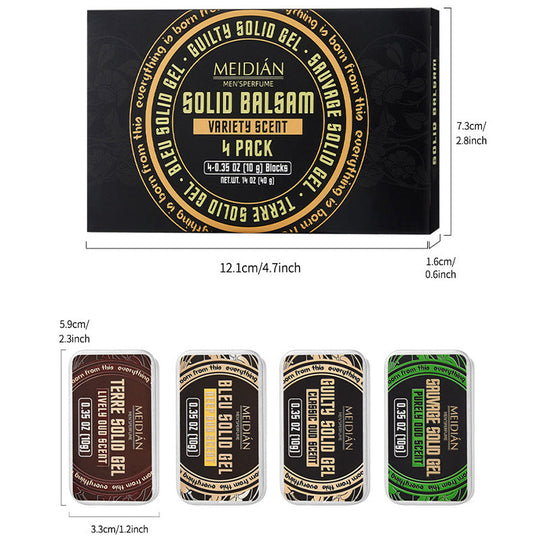 🔥1 Set (4 PCS)🔥Long-Lasting & Portable Fragrance Balm