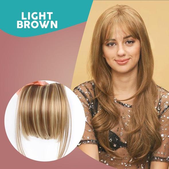 🏆Hot Sale 50%OFF⚡95K+ SOLD! Almost Gone💥Seamless 3D Clip-In Bangs Hair Extensions