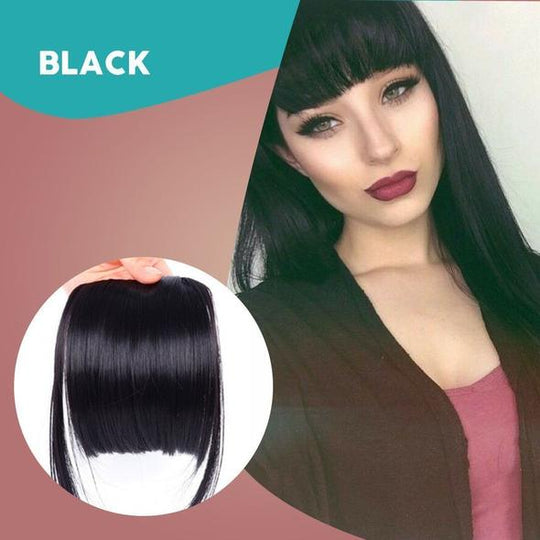 🏆Hot Sale 50%OFF⚡95K+ SOLD! Almost Gone💥Seamless 3D Clip-In Bangs Hair Extensions