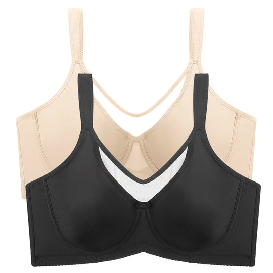💐Women's Elegant Sheer Full Coverage Plus Size Bra