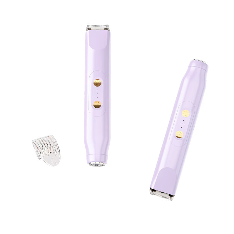 ⚡Pink GONE !! ACT FAST 🚨Bikini Trimmer for Women, Electric Shaver and Razor Rechargeable 2-in-1 Body and Facial Epilator, Underarms and Legs, IPX7 Waterproof