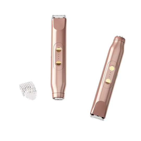 ⚡Pink GONE !! ACT FAST 🚨Bikini Trimmer for Women, Electric Shaver and Razor Rechargeable 2-in-1 Body and Facial Epilator, Underarms and Legs, IPX7 Waterproof