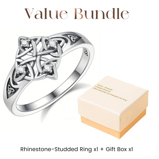 Vintage Trinity Celtic Knot Ring