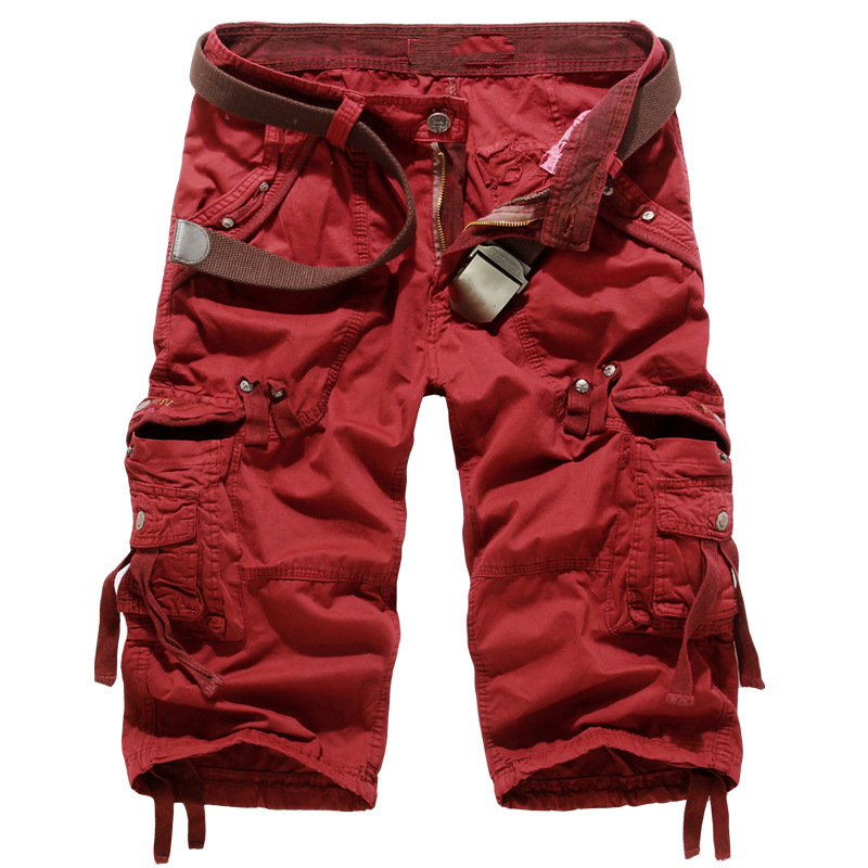 Men's Multi-Pocket Cargo Shorts