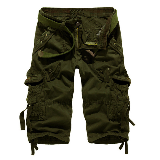 Men's Multi-Pocket Cargo Shorts
