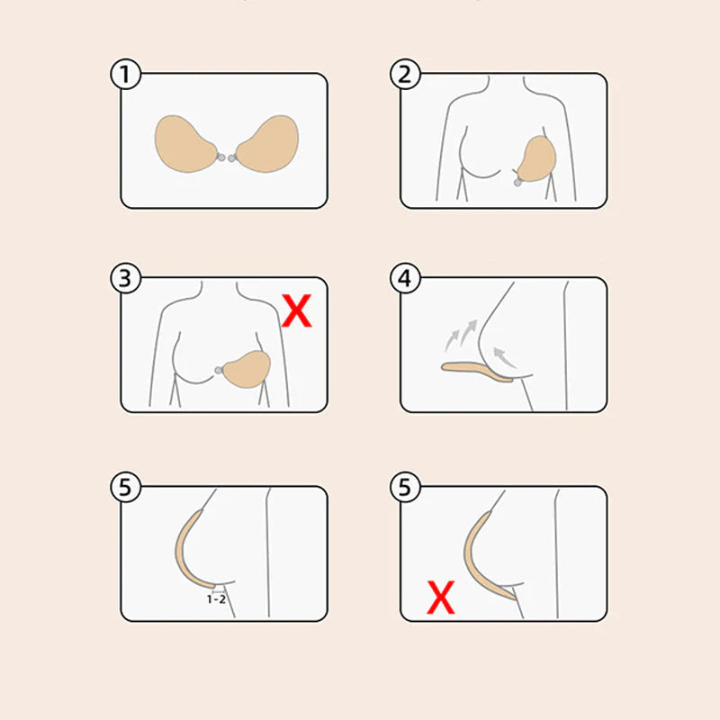 🎀Thickened Waterproof Invisible Breast Pads