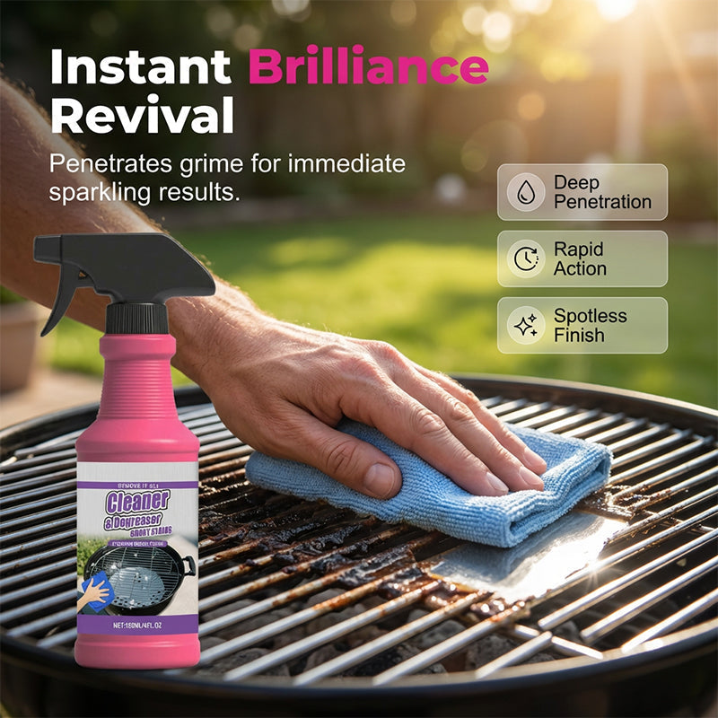 🍢💦Fast-Acting Heavy-Duty Grill Degreaser Spray