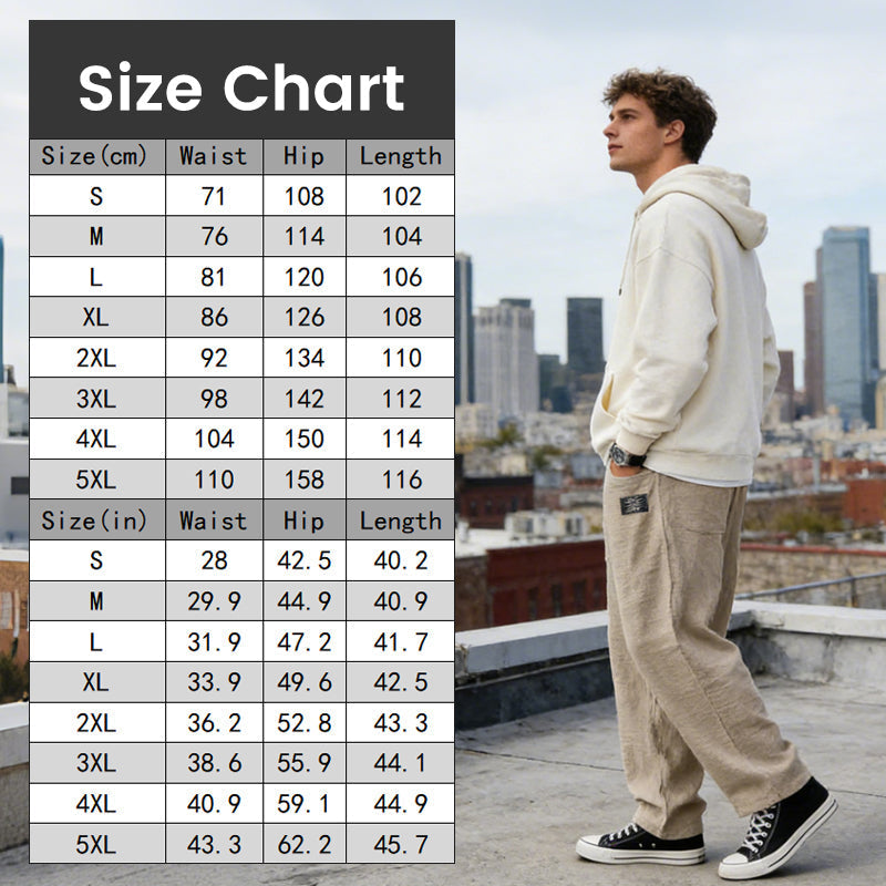 ⏳LAST DAY SALE 60% OFF !!📢Breathable Straight-Leg Trousers for Men