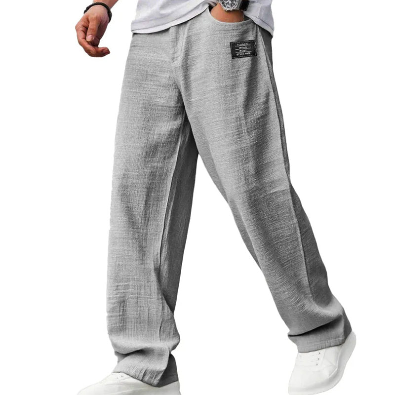 ⏳LAST DAY SALE 60% OFF !!📢Breathable Straight-Leg Trousers for Men