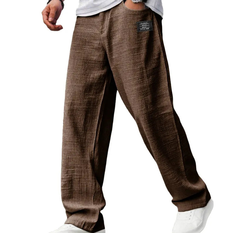⏳LAST DAY SALE 60% OFF !!📢Breathable Straight-Leg Trousers for Men