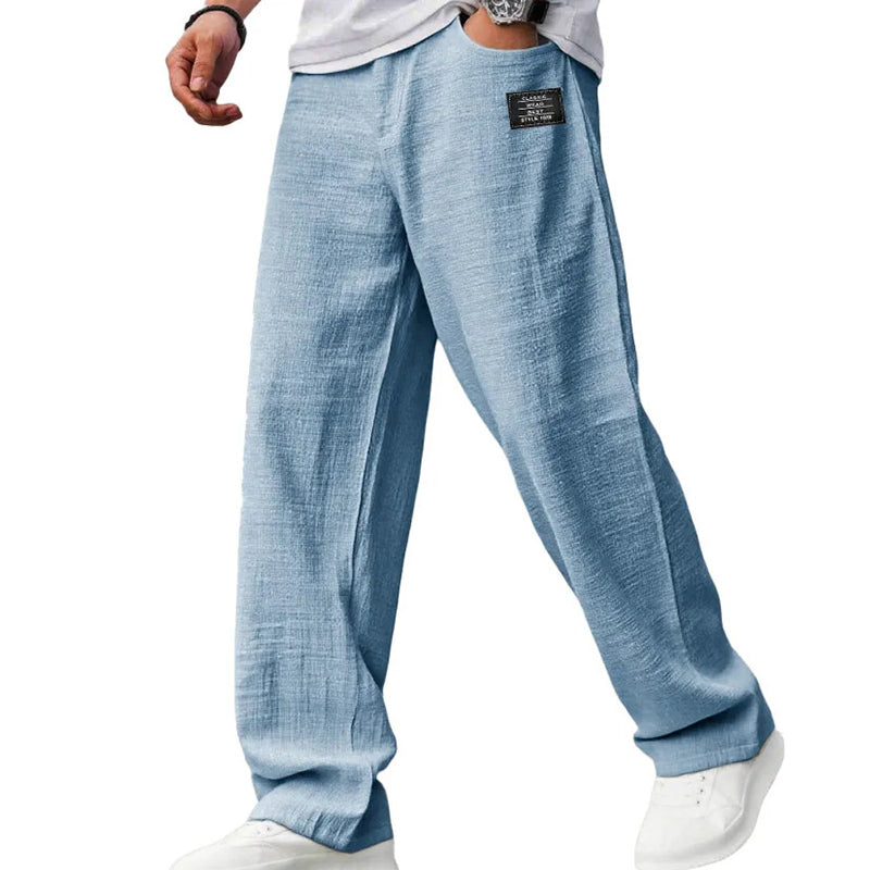 ⏳LAST DAY SALE 60% OFF !!📢Breathable Straight-Leg Trousers for Men