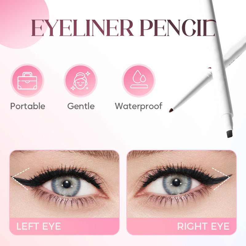 Smudge-Proof Dual-Tip Eyeliner Pencil