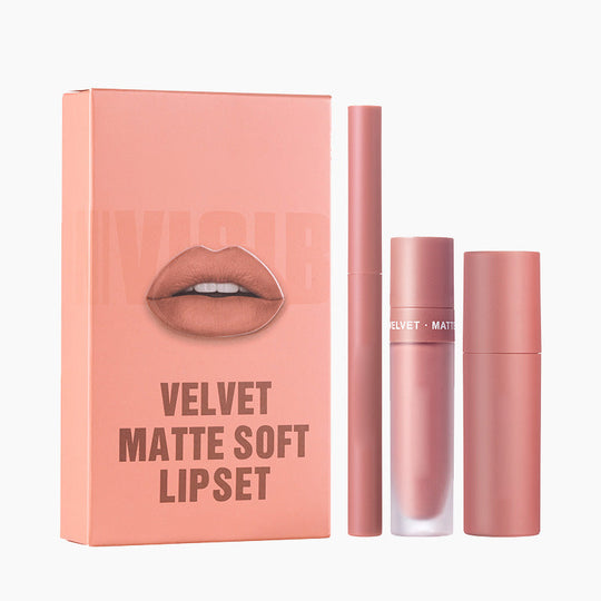 💥Limited-time Crazy Three-Piece Set💥Long-Lasting & Waterproof Matte Lipstick Set