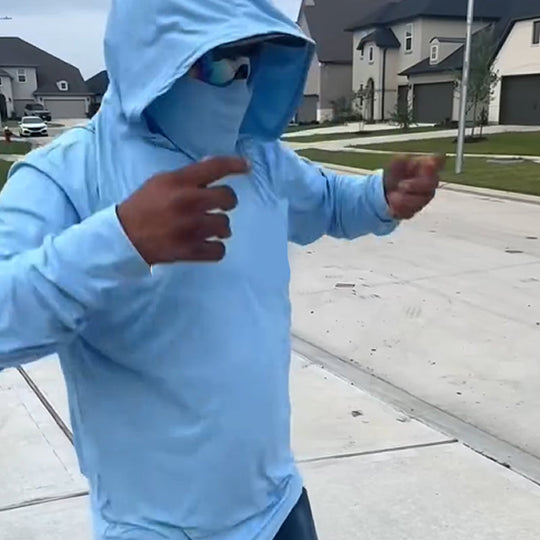Men’s Lightweight Quick-Dry UV Protection Hoodie
