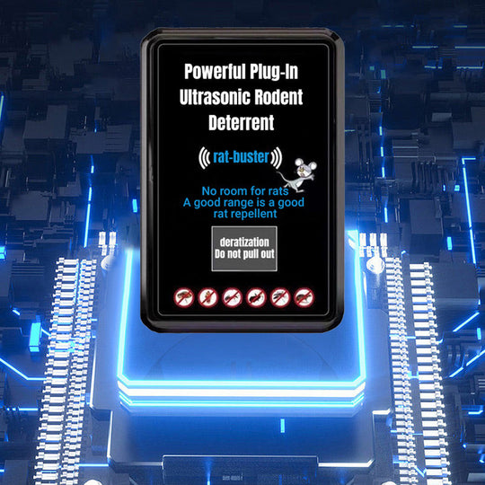🔥Powerful Plug-In Ultrasonic Rodent Deterrent